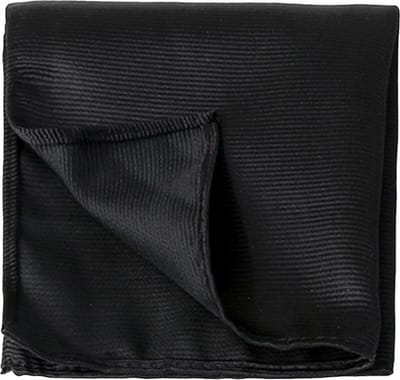 Fako Fashion - Pochette - Pochet - Gestreept - 22x22cm - Zwart