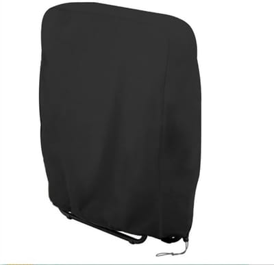 Opvouwbare zonnestoelhoes - Oxford winddichte, UV-bestendige en waterdichte hoes - Geschikt voor opvouwbare tuinstoelen - Tuinzonnestoelhoes - Zwart - 82*93cm