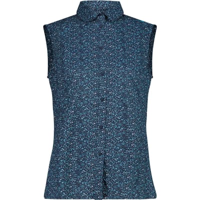 Cmp 34s6176 Mouwloos Shirt Blauw M Vrouw