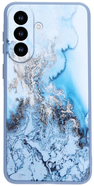 Casemania Backcover geschikt voor Samsung A57 – Print Marmer Blauw