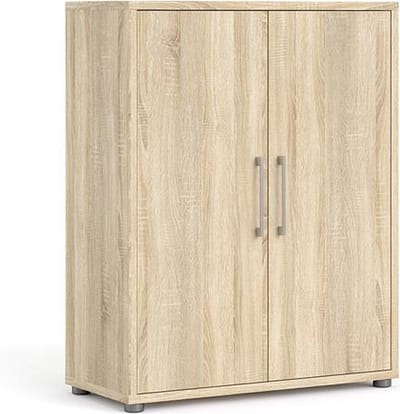 Prisme archiefkast 2 deuren eiken decor.