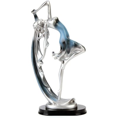 Dansend Meisje Figuur Standbeeld Moderne Ballet Sculpturen Hars Ambachten Huisdecoratie Bureau Ornament Elegant Cadeau S
