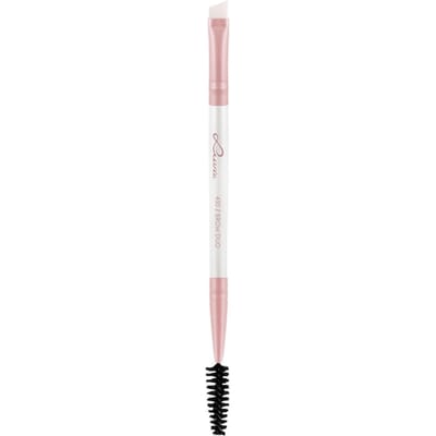 Luvia Cosmetics Eye brush 430 Brow Duo - Candy Wenkbrauwborsteltje Dames