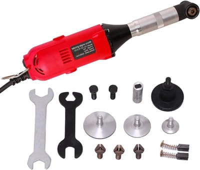 Elektrische Schuurmachine - Polijstgereedschap - Precisie Werk - Variabele Snelheid - 6 Snelheden - Rood