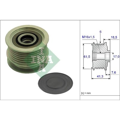 Schaeffler Ina Generator vrijloop INA 535 0234 10