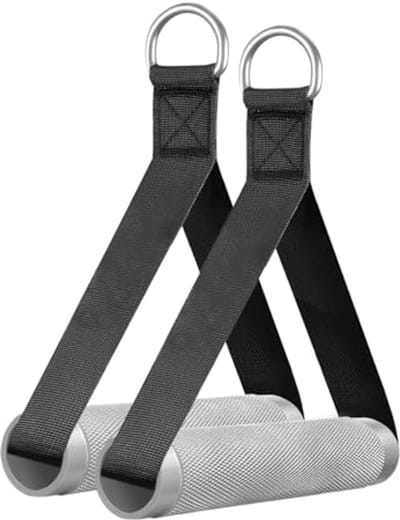 Heavy Duty Oefening Handgrepen voor Kabelmachine - Duurzame Aluminium Gym Handgrepen voor Kabels en Weerstandsbanden