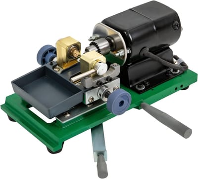 Kralen Boormachine - Sieraden Gereedschap - Precisie Boren - Variabele Snelheid - 0.3-4 mm Boordiameter - Groen