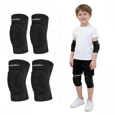 Dailygoods - Knie- en Elleboogbeschermers Set voor Kinderen - Voor Veilig Spelen