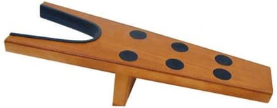 Houten Laarzenknecht. met rubberen