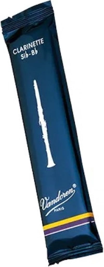 Losse Vandoren Klarinet Rietjes - Dikte 1,5 - Sib -Bb - Vandoren Klarinet 1,5 Traditional Per stuk - Vandoren Bb Klarinet Traditional Riet 1.5