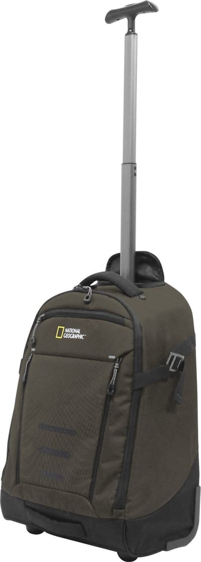National Geographic Laptoptrolley / Businesstrolley / Rugzak - 15 Inch - Trail - Khaki - Khaki