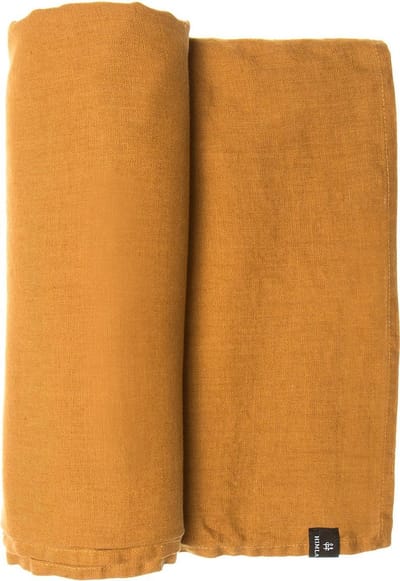 Himla Sunshine linnen Tafelkleed - 145 x 330 cm - Amber