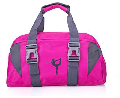 Kleine Sporttas voor Dames en Heren - Yogatas, Gymtas in Roze