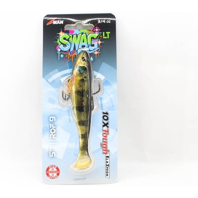 Zman Leurres Souples Swag Swimbait LT 5 Pouces Perche (4903)