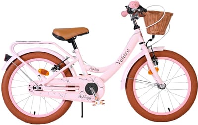 Volare Ashley Kinderfiets - Meisjes - 18 inch - Roze - Twee handremmen