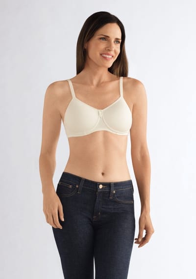 Amoena Prothese Bh Voorgevormd Zonder Beugel Lara SB Off white - maat EU 70AA / FR 85AA