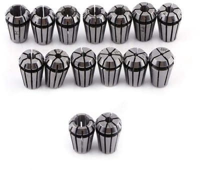 15-delige Collet Set voor CNC Graveermachine en Freesmachine - Precisie, Staal, Accessoires