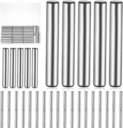 Set van 46 Planksteunen met 6 mm Diameter, Ideaal voor Kasten, Planken en Opslagoplossingen
