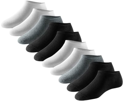 Schiesser Dames sneakersokken 10 pack Bluebird