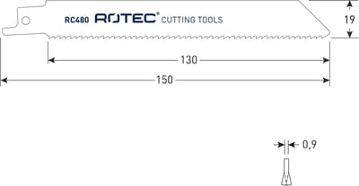 RECIPROZAGEN RC480 / 922HF (VPE 5 STUKS)