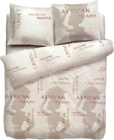 HNL Pure Cotton Nafisa Dekbedovertrek - Eenpersoons - 140x200/220 cm - Natural