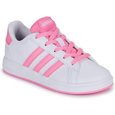 Adidas Sportswear Grand Court Lifestyle Tennis Lace-Up Schoenen - Kinderen - Wit