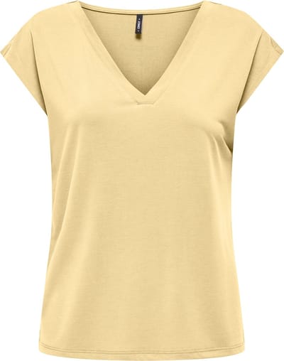 Dames-T-shirt met V-hals Only Free