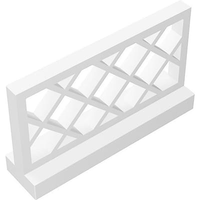 20 pièces Compatible avec 3185 Clôture 1x4x2 Main courante BRICOLAGE Construire Bloc Éclairant Briques Particules Vue de Rue Ma Ville Constructions