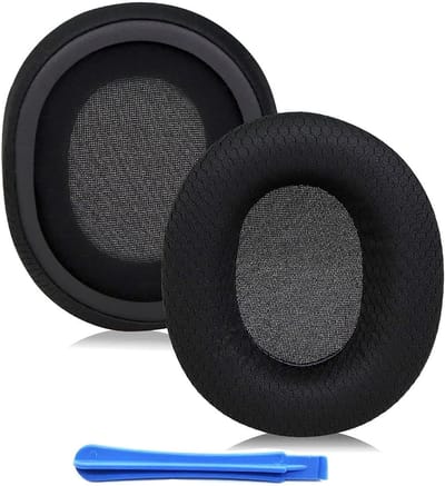 Cosensi - Vervangende Oorkussens voor Gaming Hoofdtelefoon - Comfortabele Velours Schuim Kussens - Ideaal voor Muziekliefhebbers - Geschikt voor St...