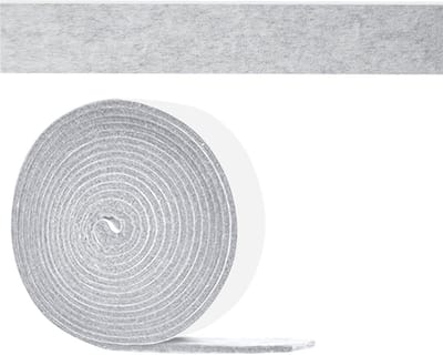 Anti-condensatie Viltstrips Plakband 4 m x 3 cm - Absorberende Strips voor Ramen, Voorkom Vocht en Beslag, Lichtgrijs, Bescherming tegen Condensatie