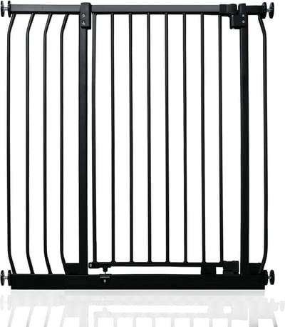 Safetots Hoog Klemhek Elite, 89cm - 98cm, Mat Zwart, Hoog 96.8cm