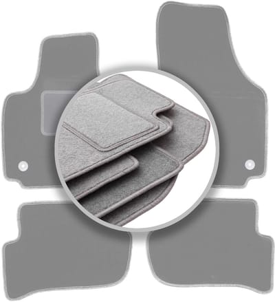 Grijze automatten voor: Seat Toledo III minivan (2004-2012)