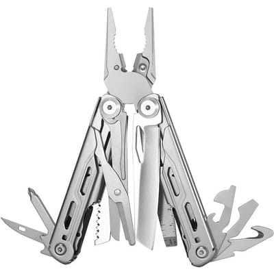 Pince d'urgence Couteau pliant Outil polyvalent Clip tactique Combinaison Matériel de survie Clip Extérieur Polyvalent Multit Utilisation pratique