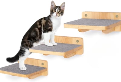 Famanu - Grote kattenloopbrug XL, krab- en klimmeubel voor avontuurlijke katten