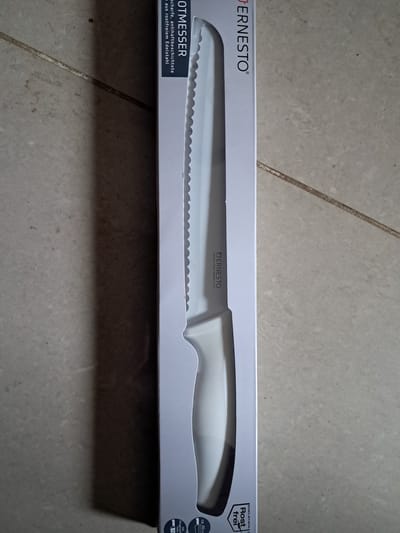 Ernesto Broodmes - Bladlengte 20 cm - wit