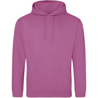 Just Hoods College Hoodie JH001 - PINKY PURPLE - L