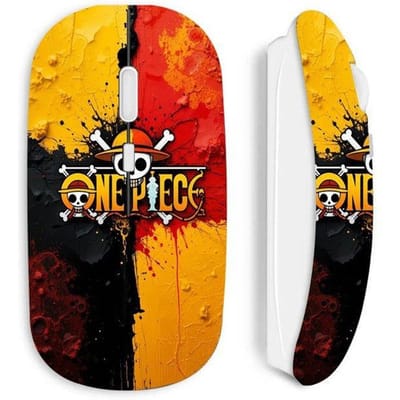 Draadloze muis - MANIACASE - One piece - Wit - Optisch - 70 g