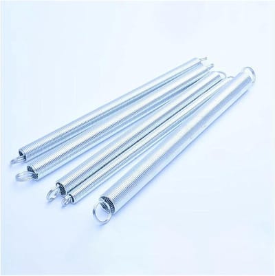 Vervanging Van Metalen Trekveren 1 Stuk Van 300 Mm Lang Verenstaal Dubbele Haak Trekverlengveer Helder Gegalvaniseerde Draad Diameter 1,2 Mm 1,4 Mm 1,6 Mm 1,8 Mm/1,2 * 8 * 300Mm
