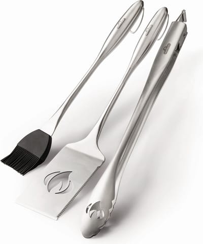 Napoleon Pro Gereedschapset Van Rvs, 3-Delig - barbecue gereedschap -