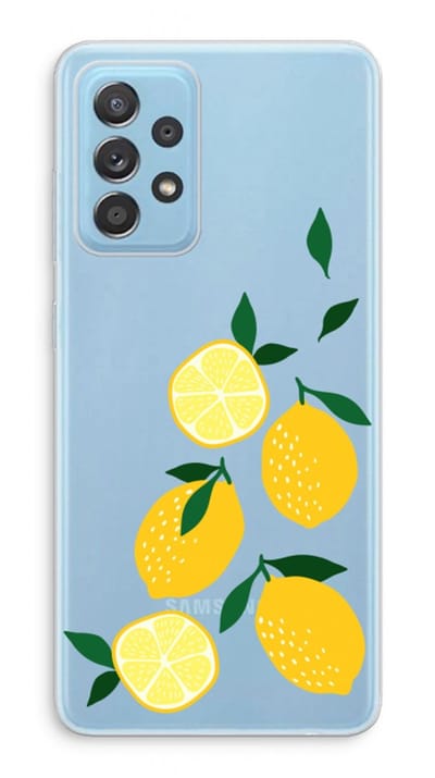 Case Company® - Hoesje geschikt voor Samsung Galaxy A73 hoesje - You're my lemon - Soft Cover Telefoonhoesje - Bescherming aan alle Kanten en Schermrand