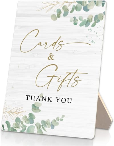 Houten Kaarthouder - Bruiloft Decoratie - Tafel Decoratie - Stevig en Duurzaam - 5x7 Inch