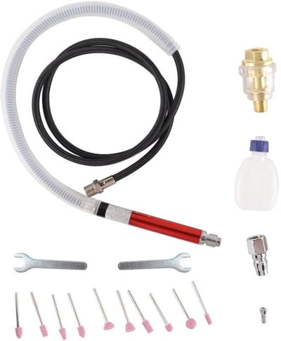 1/8 inch mallenslijper mini pneumatische polijstgereedschapset 90 psi luchtgereedschap pneumatische mallenpolijst potloodslijper