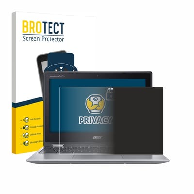 BROTECT - privacy screenprotector voor Acer Chromebook Spin 311 - Folie Beschermfolie Blauwlichtfilter