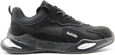 Solido Veiligheidsschoenen - Werkschoenen - Stalen Neus - Sneaker - Ademend en licht design - Maat 39