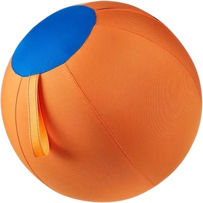 Hondenbal Opblaasbaar - Speelgoed Hond - Apporteren Trainen - Lichtgewicht Duurzaam - 45 cm Doorsnede - Oranje