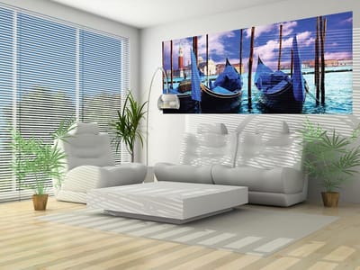 City Venice Gondola Photo Wallcovering
