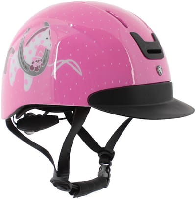 Red Horse - Veiligheidshelm Rider - Roze - Maat XS/S