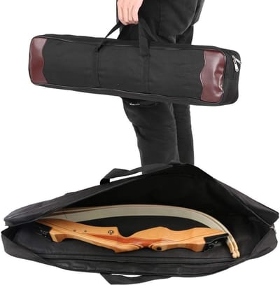 Outdoor Recurve Boog Opbergtas met Verstelbare Schouderband voor Handige Transport en Bescherming