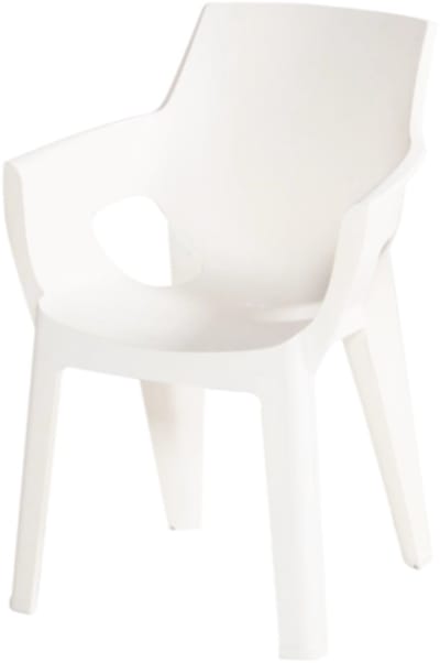 2 stuks Hartman tuinstoelen stapelbaar Ivy wit 85 cm