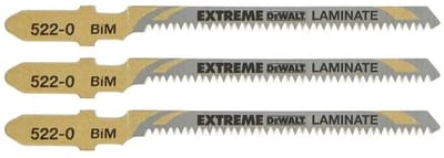 DeWALT DT2081 T 101 AOF Decoupeerzaagblad voor Bochten in Hout & Laminaat VE=3